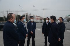 市、區(qū)領導來公司調研指導疫情防控等工作